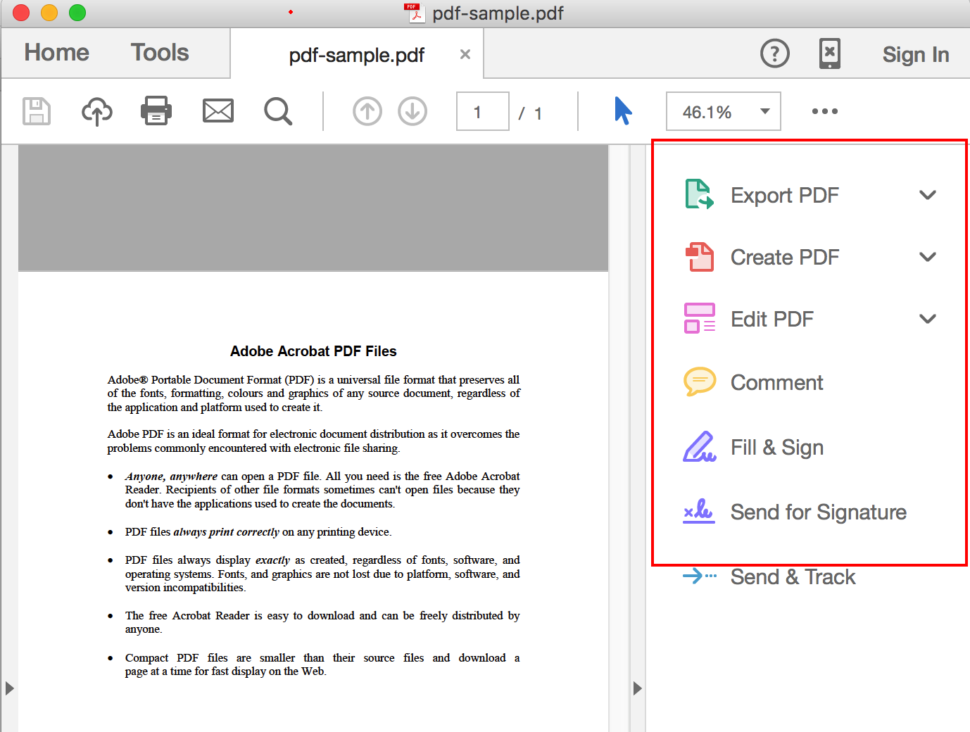 type on a pdf in adobe reader for mac